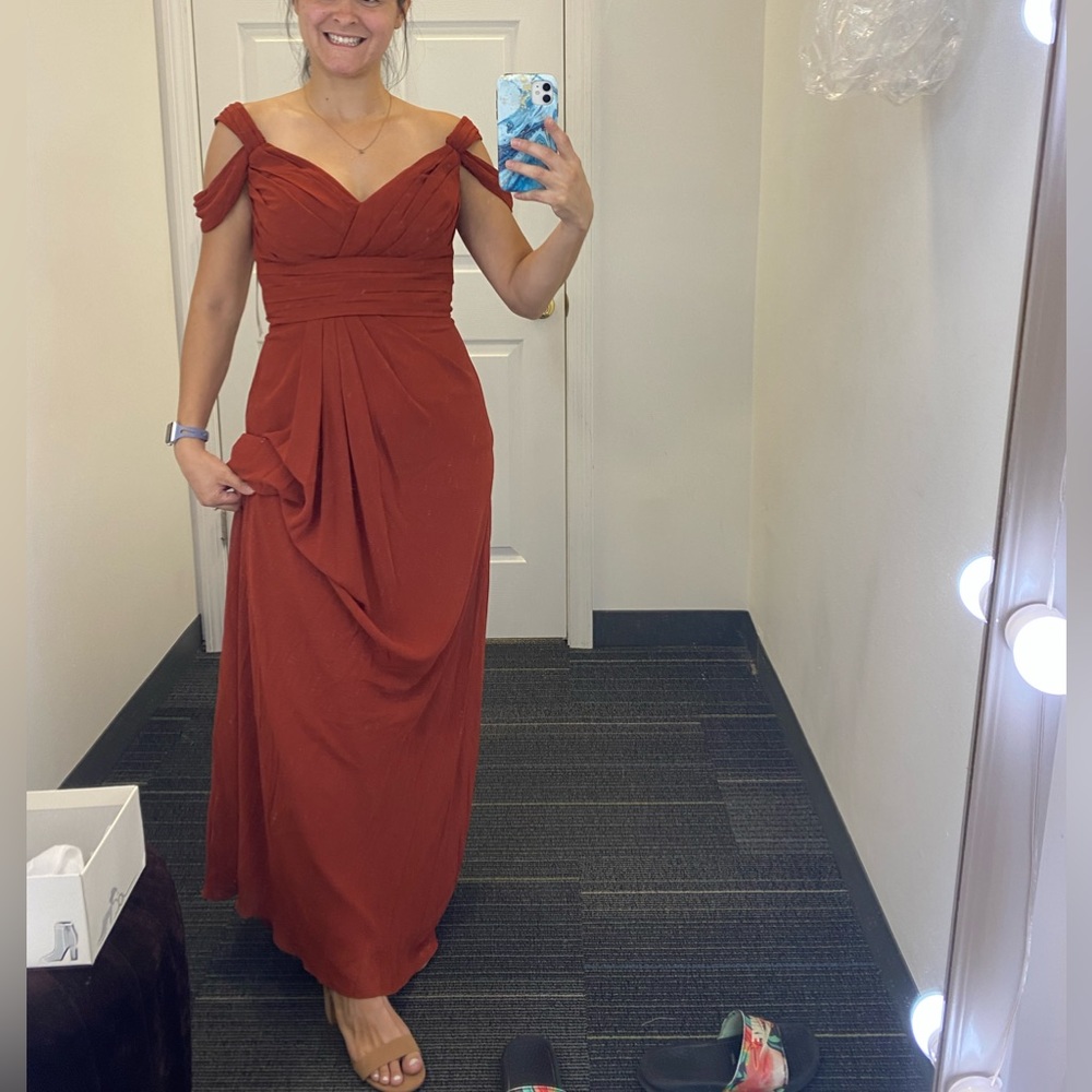 Chiffon gown